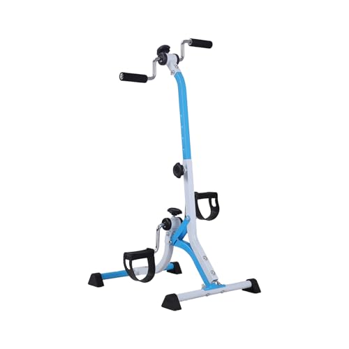 Vicamy Pedal Exercise Bike for Seniors - Adjustable Resistance Arm Bike, Portable Home Exercise Equipment for Hands, Arms, Legs & Knees