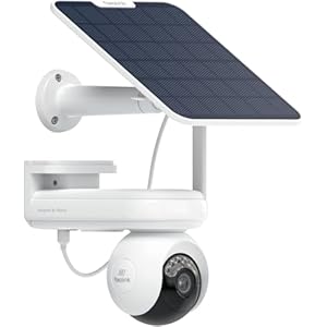 REOLINK Altas PT Ultra - 4K Solar Security Cameras Wireless Outdoor, 500 Days Battery Life, ColorX Night Vision, 360° Pan Tilt Auto Tracking, Dual-Band Wi-Fi 6 Cameras for Home Security