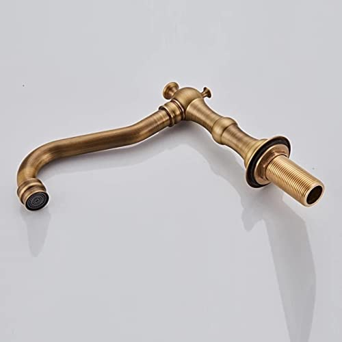 Robinet de lavabo de salle de bain rétro en laiton pour rénover votre vasque - 2