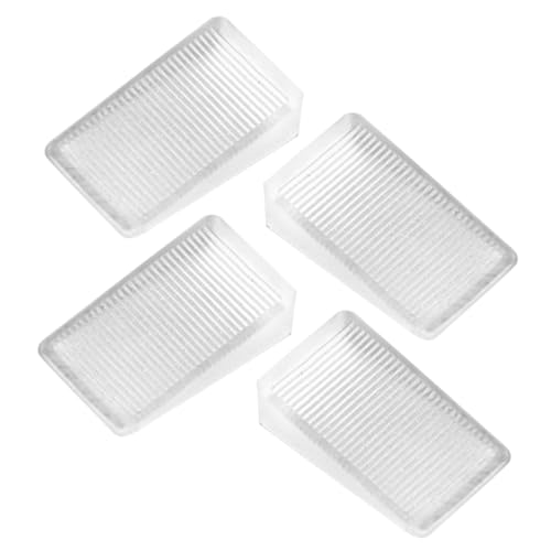 Veemoon Djustable Leveling Wedges and Shims 4pc Set for Furniture Bookshelves and Tables