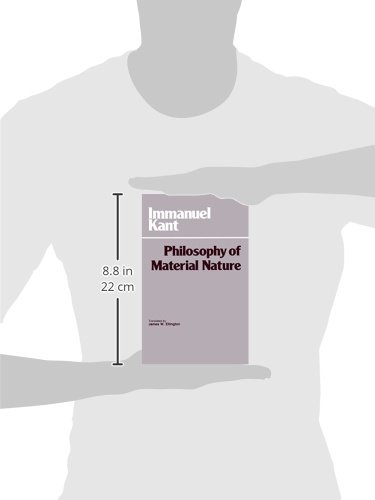 Philosophy of Material Nature: Metaphysical Foundations of Natural Science and Prolegomena (Hackett Classics)
