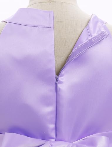 OBEEII Flower Girl Dress for Wedding Party 3D Butterfly Tulle Tutu Dress Girls Halter Baptism Birthday Pageant Prom Ball Gown4