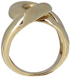 Bague Plaqué Or Grands Maillons Asymétriques