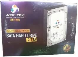 Aver-tek 2TB Internal Hard Drive for Desktop PC,CCTV DVR/NVR – 7200 RPM Class, SATA 6 Gb/s, 256 MB Cache, 3.5″ HDD