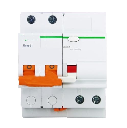 Interruptor de aire 2P C63A y disyuntor protección contra fugas EA9RN2C6330CA para cuadros
