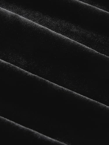 CIDER Womens Velvet Skirt A-Line Elastic Waist Casual Skirt3