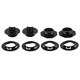 Compatibilité : avec un diamètre intérieur de 25 mm et un diamètre extérieur de 42 mm, ces clips peuvent être utilisés avec divers tapis de sol de voiture.
