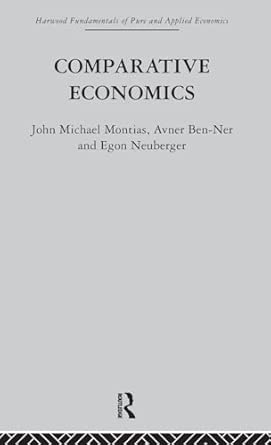 Comparative Economics book cover