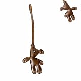 ANYUANKW 1 Unidad Llavero Oso Colgante de Cuero de Oso Marrón Llavero de Osito Pardo de PU Sintético para Bolsas Llaves Niños Mujeres Regalo de Cumpleaños