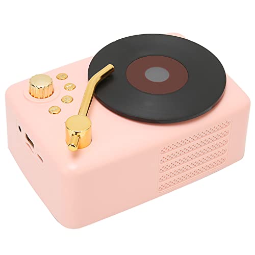 Haut-Parleur Bluetooth Stéréo USB Charge Retro Turntable Design Portable Mini Haut-Parleur sans Fil pour Home Party… - Les Beatles, Paul McCartney, John Lennon, RIngo Starr, George Harrison Haut-Parleur Bluetooth Stéréo USB Charge Retro Turntable Design Portable Mini Haut-Parleur sans Fil pour Home Party… – Image 5