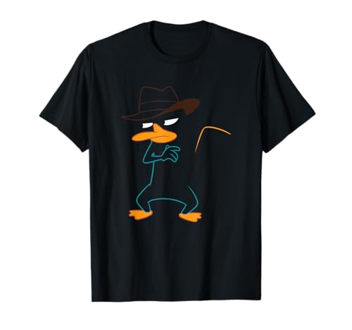 Disney Phineas And Ferb Agent P Undercover Outline Shot T-Shirt