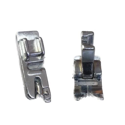 Combo All Purpose Foot Household Automatic Sewing Machine Silver and Teel Pico Snapon Foot