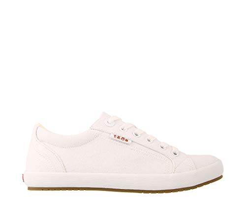 Taos Footwear Women's Star White/White Sneaker 9.5 M #TOP2