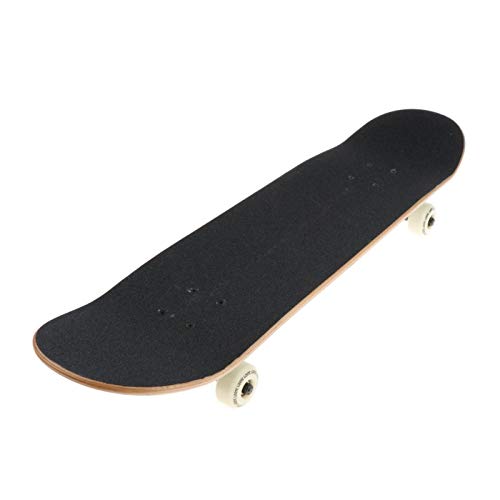 Buy Bargain qjbh1 31 inch x 8 feet Skateboard Longboard Deck Double Rocker Skateboard with Wheels fo...