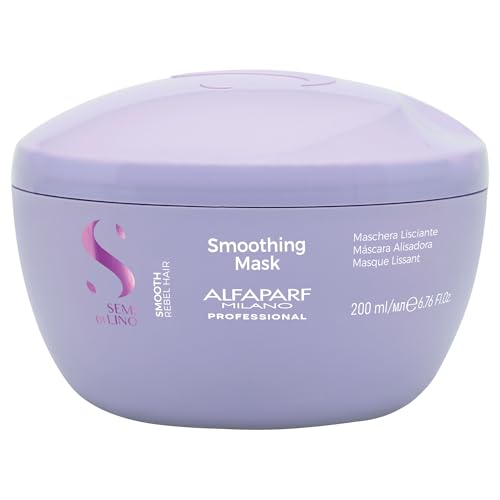 Alfaparf Milano Semi di Lino Smooth Mask for Frizzy and Rebel Hai...