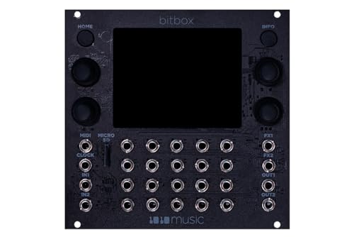 1010music Bitbox mk2 Eurorack Performance Sampler with Touchscreen - Black - Thumbnail 2