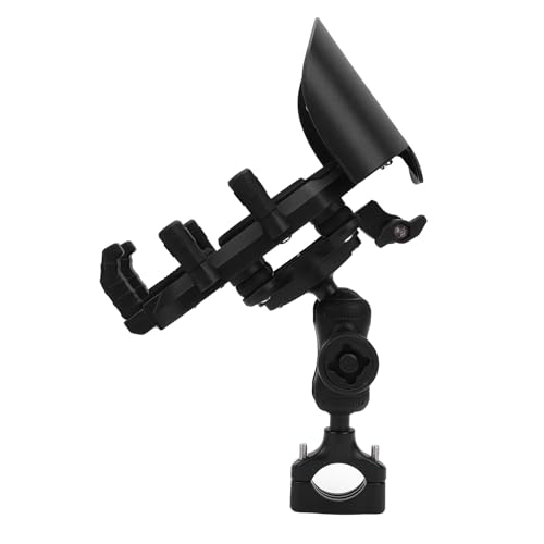 Support de téléphone de moto antichoc Gonetre à 8 griffes avec pare-soleil protecteur pour vélo
