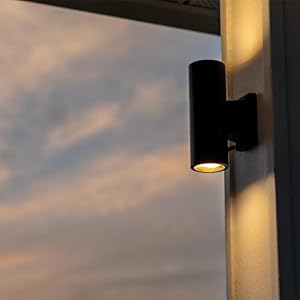 Volt 12v cast brass updown outdoor sconce lanai light black with unidirectional topbottom for low voltage landscape lighting  urban country home decor