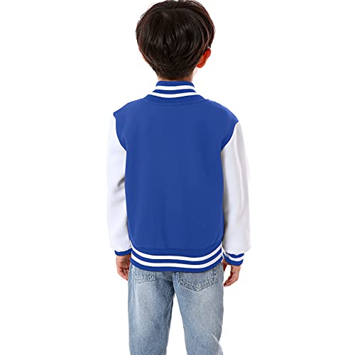 Baseball Jackets Boys Girls Fit Varsity Jacket Sweatsuits for Kids Two Piece Sports Trousers Suits3