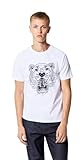  Kenzo Tiger 4Y1 5TS050 Herren T-Shirts (L, Weiß (Tiger Dunkel))