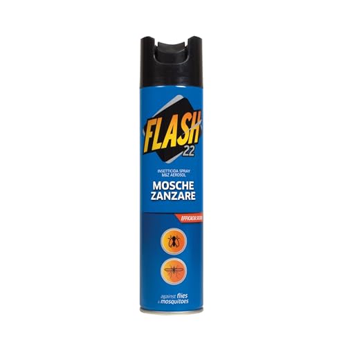 Flash Insetticida Spray Mosche E Zanzare, 400Ml