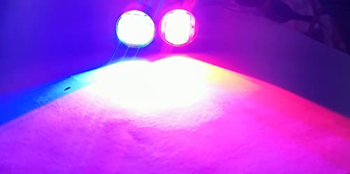 Image of Mix colour 6 Led Strobe Light for Bike | Warning Emergency Police Light | Motorcycle Strobe Light | Bike Led Light Headlight Bulb High Power Flasher Hazard | Accessories Lighting bullet Compatible with Bajaj Pulsar 150