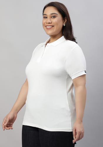 Image of Wear Your Opinion Womens Plus Size Polo Collar Neck T-Shirt Top