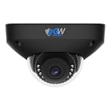 GW Security 6K 12MP TAA & NDAA Compliant Smart AI PoE IP Microhone Black Dome Security Camera...