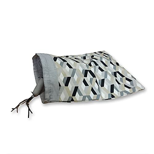 Saco de Dormir Barulhento para Gatos com Catnip Cat.Caverna Bege