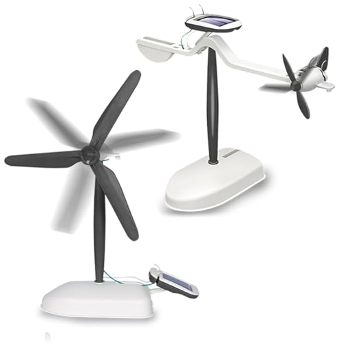 JAMARA 400185 Solar Kit 6in1 Geschenke ab 10 Jahre für Kids, Spielzeug Roboter, Solar Spiel Technik Toys, 6 mögliche Modell, Fahren, Schwimmen, Drehen, Strom aus Sonnenenergie