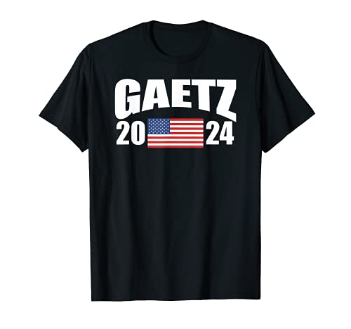 Gaetz 2024 Election For President T-Shirt, Black