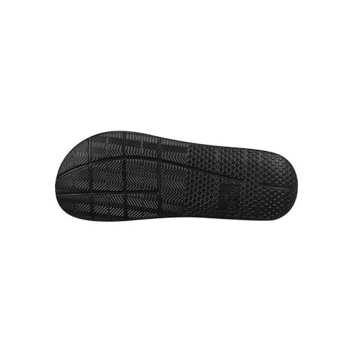 Image of FOCO NCAA Printed Team Logo and Color Stripes Comfortable Slide Sandals