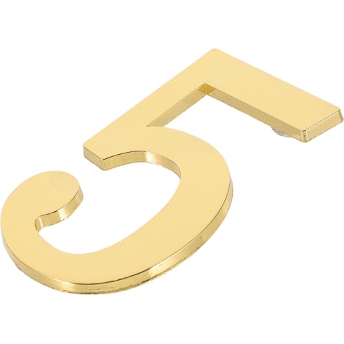 VILLFUL Numero Civico Magnetico Per Esterni Targhetta Porta Casa Con Numeri Moderni Resistente Per Cassetta Postale E Ingresso Colore Set Da