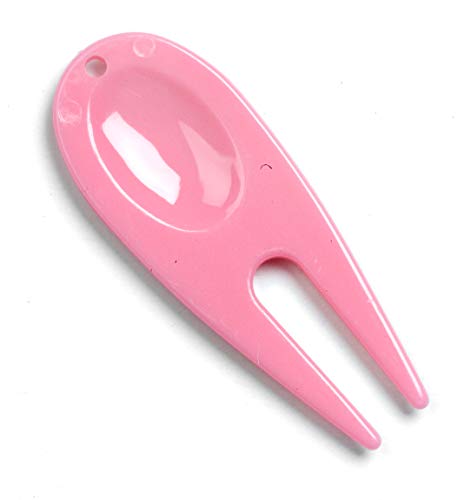 Golf Tees Etc Plastic Divot Repair Tool x 50 (Pink)