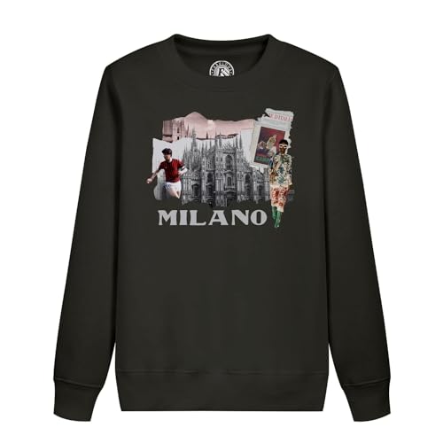 Sweat enfant Milan Italie vintage idéal pour les vacances en famille et le look d'école