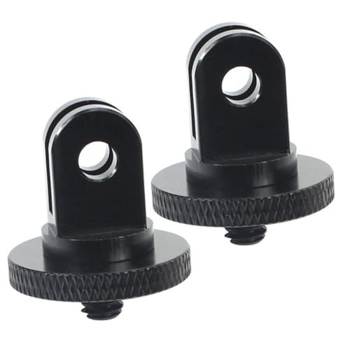 Adaptador de trípode de 1/4 para cámaras de acción ideal en deportes de aventura