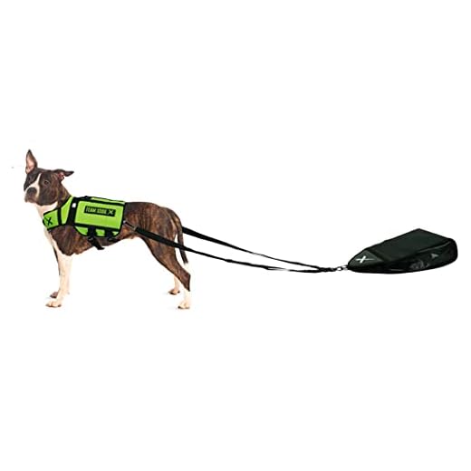 Xdog Weighted Drag Bag | Dog Agility Training Equipment | Weight Resistance Workout for Dog Weight Loss | Builds Muscle, Increases Speed, Promotes Optimum Health Dog Weighted Vest Accessories