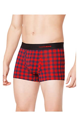 Image of Underjeans Men's Cotton Blend Trunks (Pack of 2) (UJNPTS036E2)