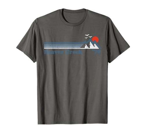 Retro Beaver Creek Ski Resort Colorado Snowboard Skiing Gift T-Shirt