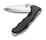 [page_title]-Victorinox Jagdmesser Hunter Pro, Einhand, Scharf, Grosse Feststellklinge, inkl. Kunstleder Gürteletui, Schwarz