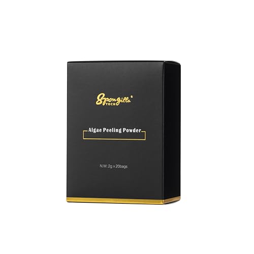 Spongilla TECH Algae Peels Set, BHA & AHA Helps Deep Exfoliation, Cleansing, Improve Acne and Closed...