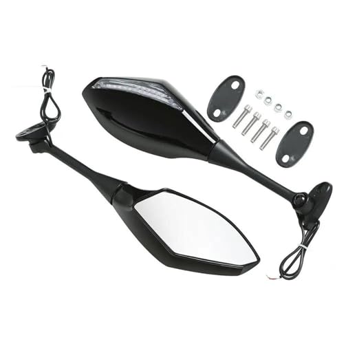 Intermitentes para espejo retrovisor CBR600RR CBR1000RR intermitente matte black clear 7