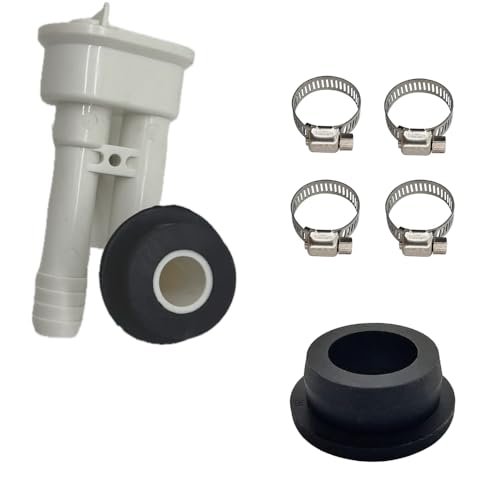 Image of Toilet Vacuum circuit breaker kit 385316906 for Sealand Traveler toilets Without Hand Sprayer Hook Up Prevent sewage leakage