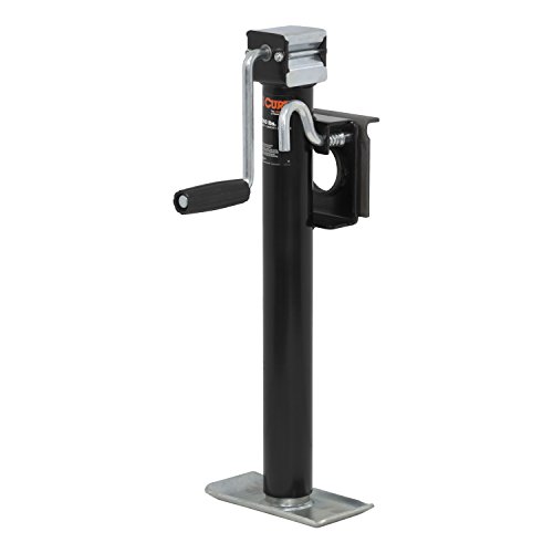 Curt 28306 Weld-On Bracket-Style Swivel Trailer Jack, 2,000 Lbs. 14-1/2 Inches Vertical Travel #TOP7