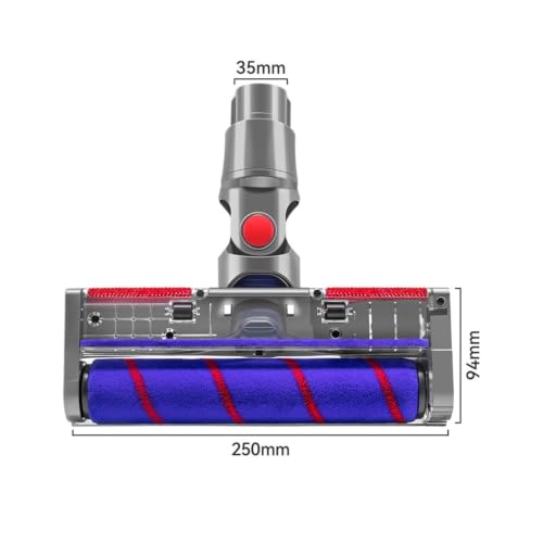 Cabezal de cepillo para solucionar pérdida de succión en Dyson V12 Slim 4