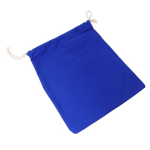 Genérico Bolsa de Tela para Secador de Pelo 33X30 CM Color Azul Marino Cordón Ajustable Bolsa de Almacenamiento Multifuncional para Viaje y Uso Diario