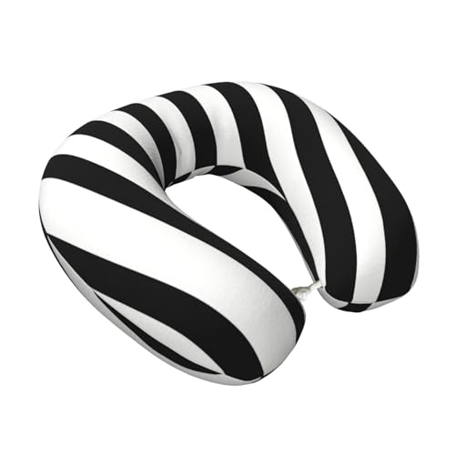 Almohada de viaje de poliéster con soporte para cuello miniatura 2