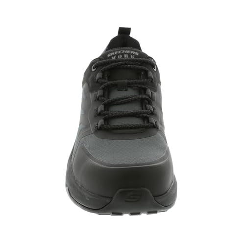 SKECHERS Men's Speed-Flex Trekker Comp Toe Industrial Shoe, Black, 10