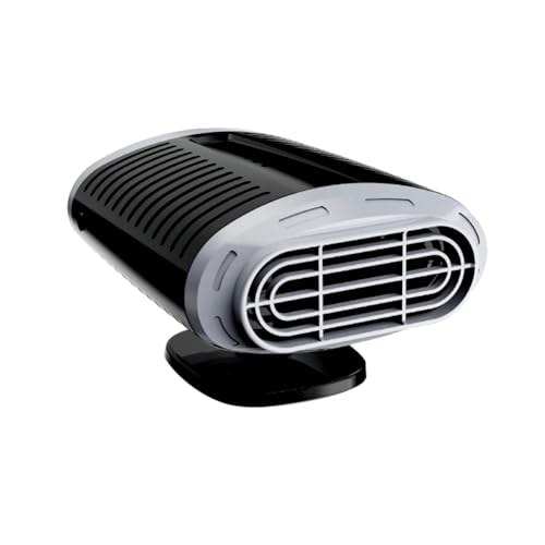Sunmeit Calentador de Coche Portátil de 12 V y 150 W, Ventilador de Calefacción y Refrigeración 2 en 1 para Coche, Desempañador de Parabrisas para Coche