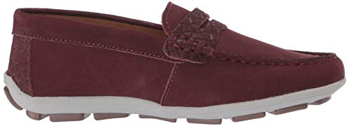 Image of Driver Club USA Kids' Kids Made in Brazil Fashion Genuine Leather Driving Loafer with Penny Detail